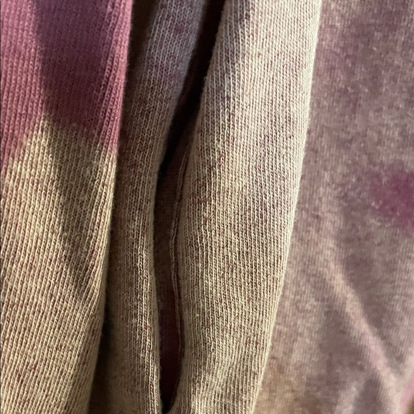 Sage & Fig Star Patterned Pink and Orange Sweatshirt Dress - Picture 5 of 12